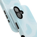Pastel Blue Abstract Impact-Resistant Phone Case